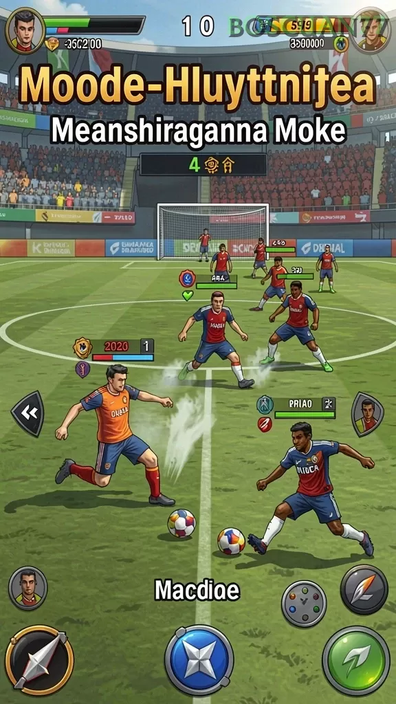 Cuplikan layar BOSWIN77 — aktivitas