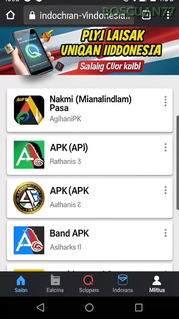 Cuplikan layar SLOT88MAX — aktivitas
