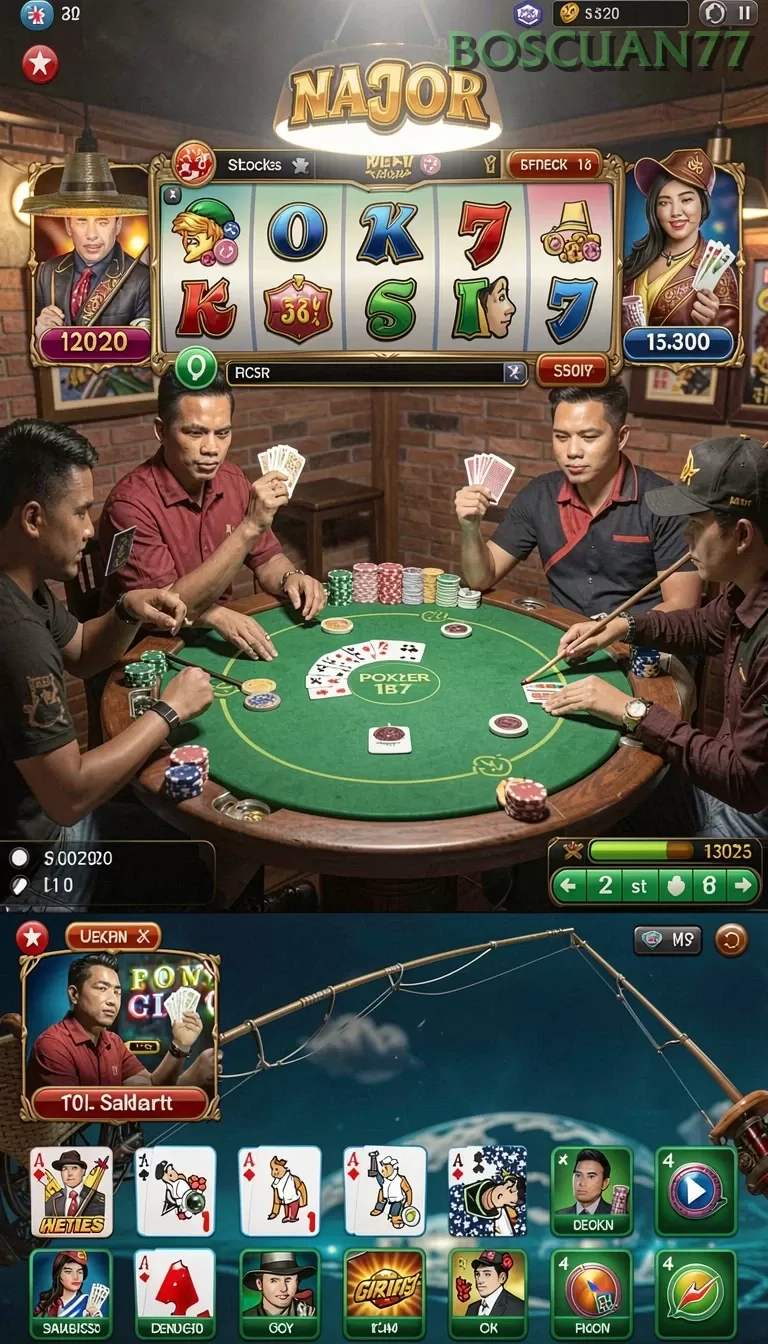 Cuplikan layar MEGA111 — halaman utama